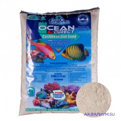 Живой оолитовый песок Carib Sea Ocean Direct Oolite 0,1-0,7мм