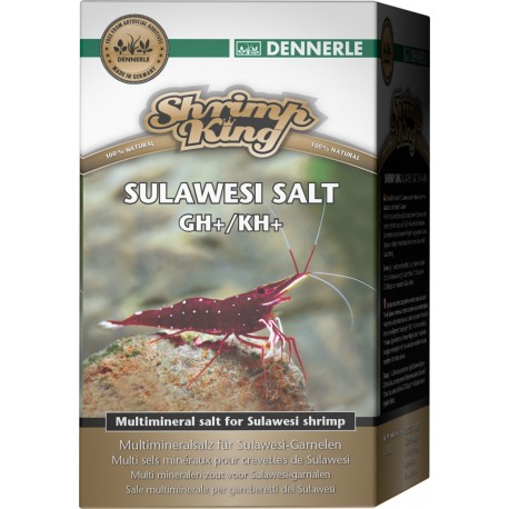 Добавка Dennerle Shrimp King Sulawesi Salt GH+/KH+