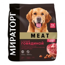 Сухой Корм Мираторг с говядиной для собак